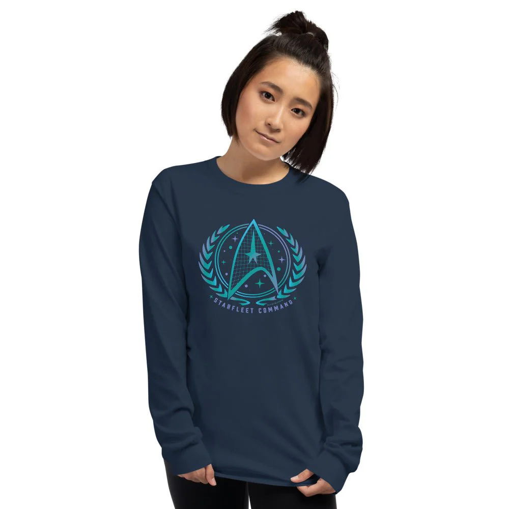 Star Trek: The Original Series Starfleet Badge Long Sleeve T-Shirt - Image 4