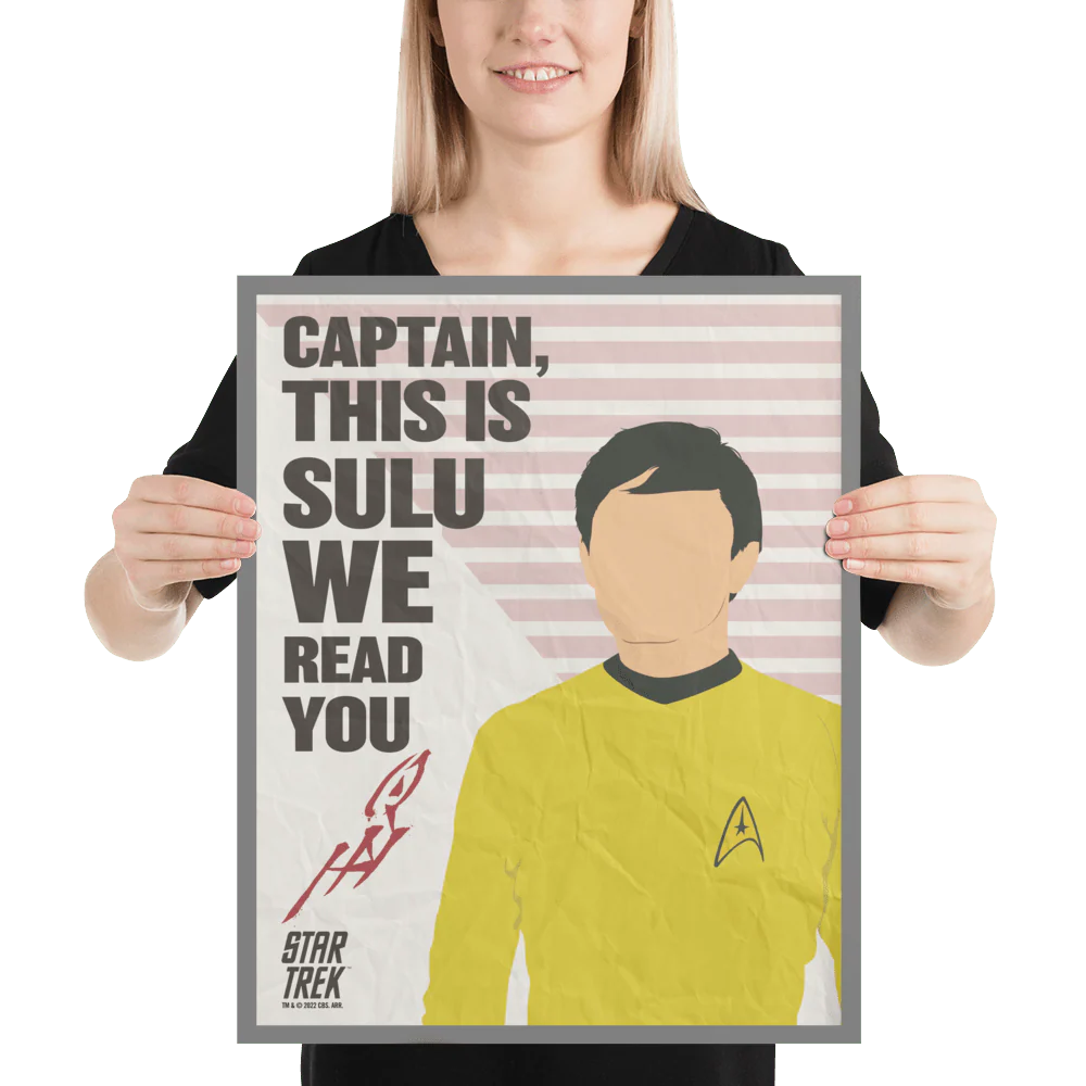 Star Trek: The Original Series Sulu Premium Matte Paper Poster - Image 2