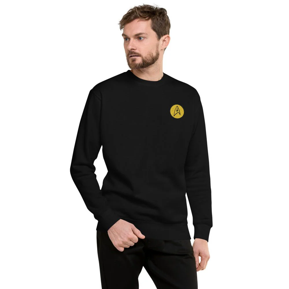 Star Trek: The Original Series Sweatshirt Embroidered Command Badge - Image 2