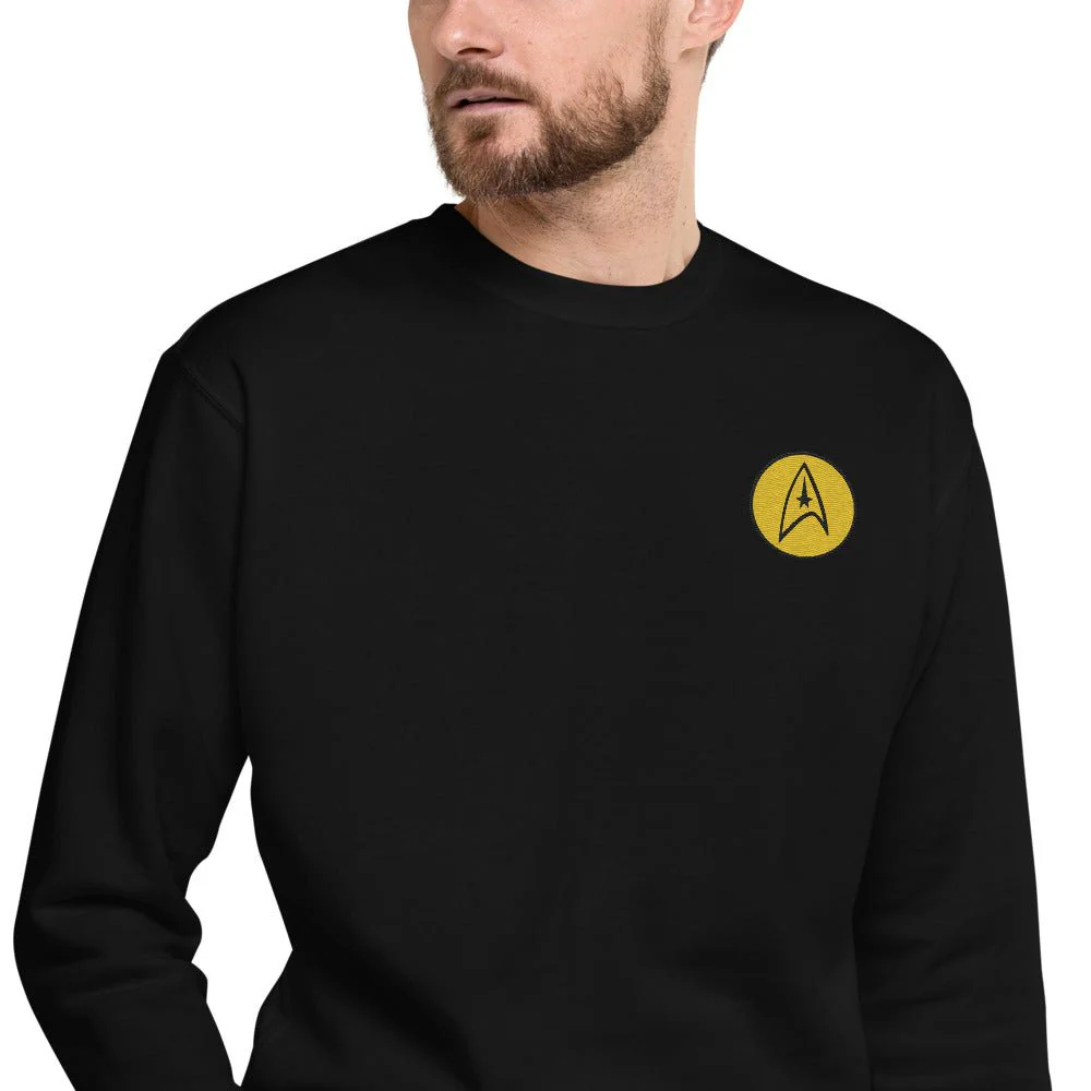 Star Trek: The Original Series Sweatshirt Embroidered Command Badge - Image 3