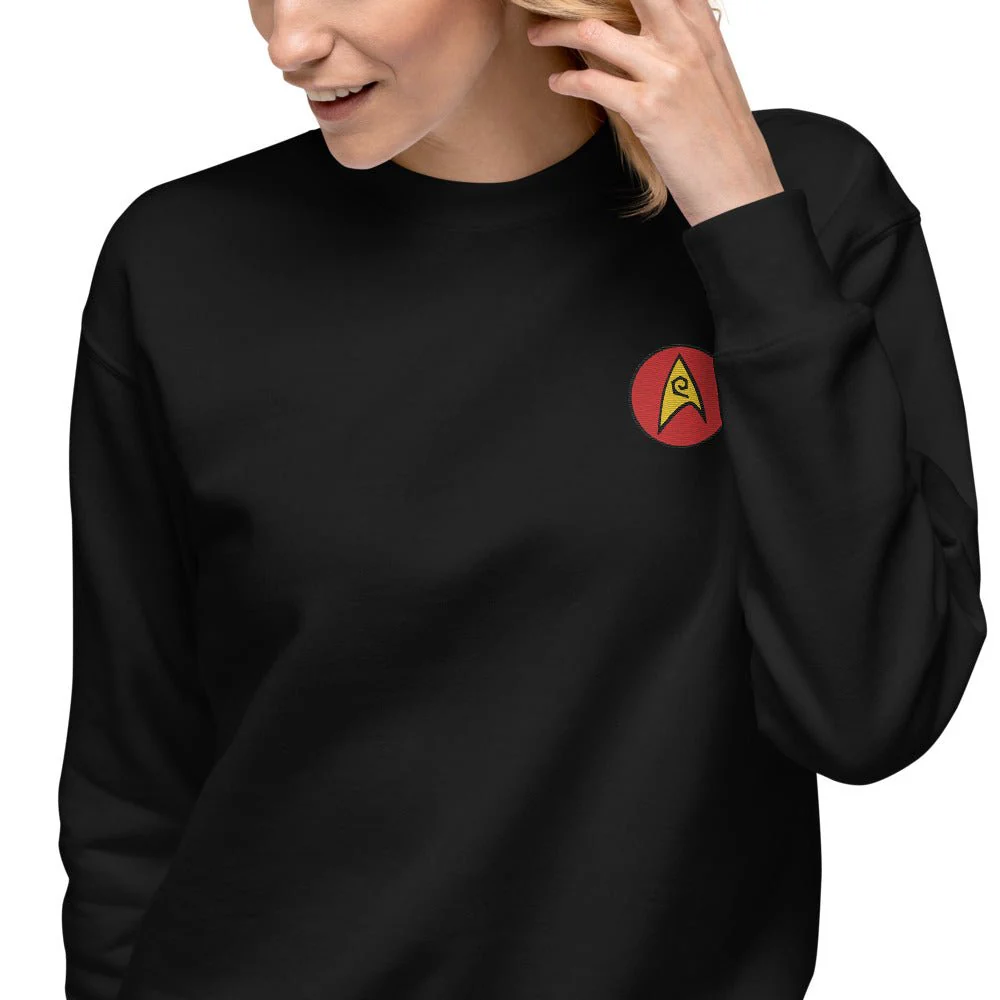 Star Trek: The Original Series Sweatshirt Embroidered Operations Badge - Image 3