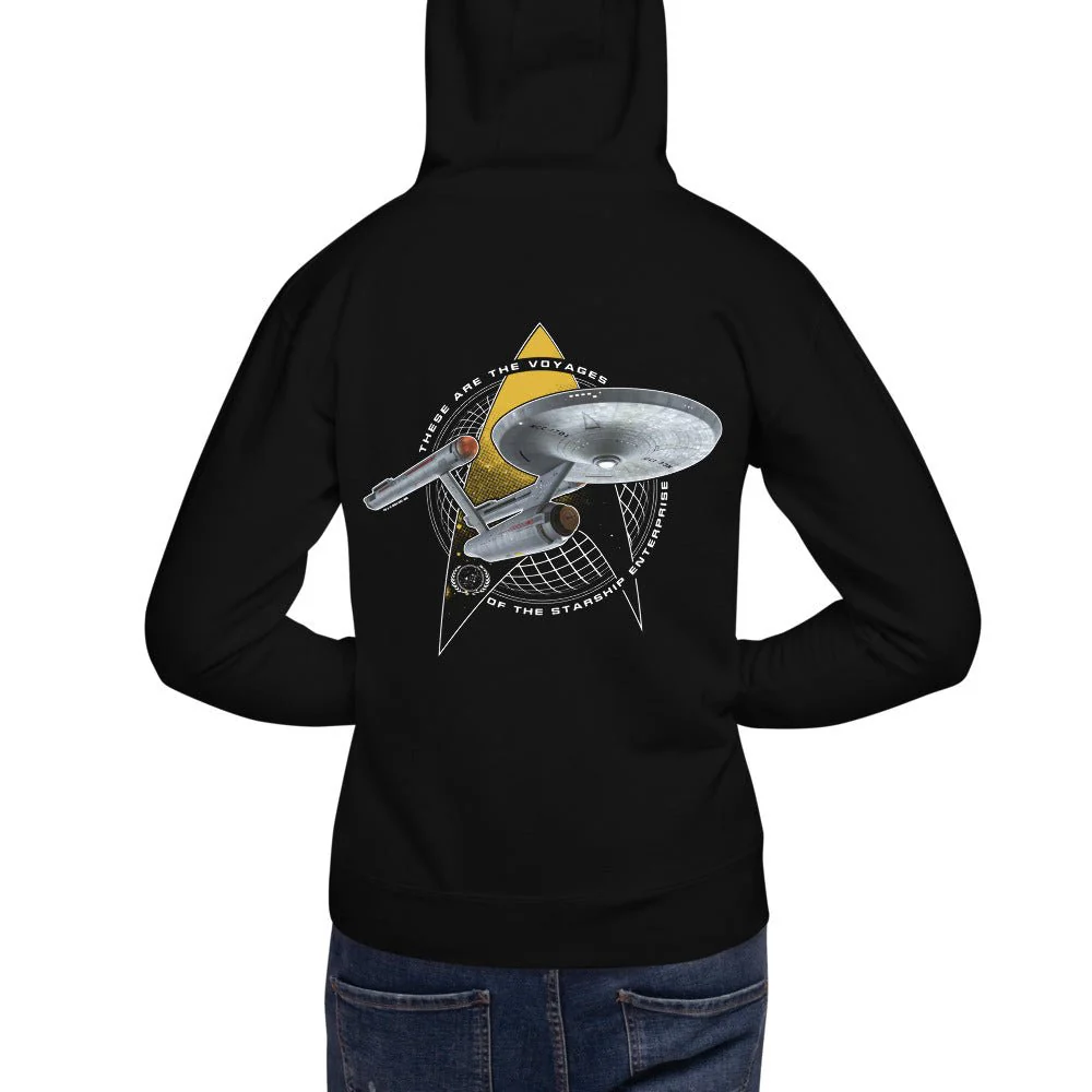 Star Trek: The Original Series These Are The Voyages Unisex Hoodie - Image 5