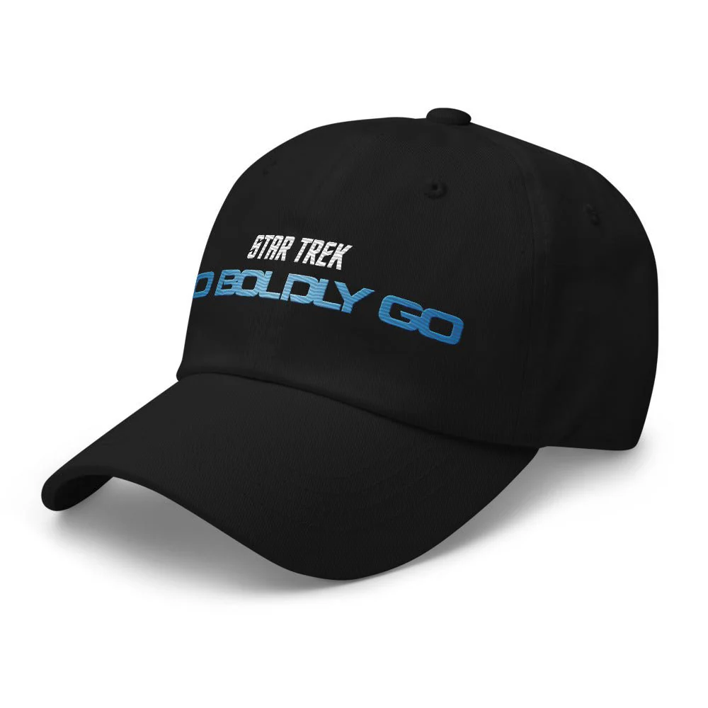 Star Trek To Boldly Go Embroidered Dad Hat - Image 9