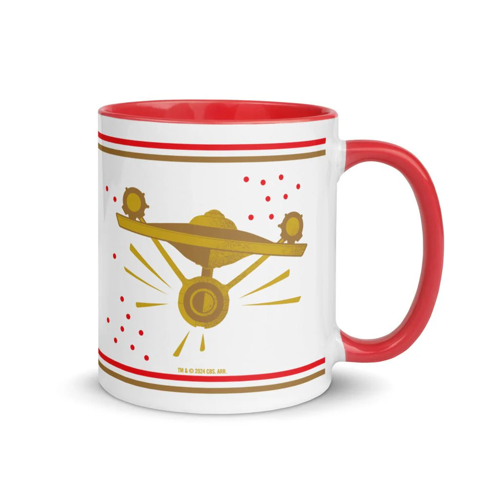 Star Trek Trek The Halls Two-Tone Mug - Image 2