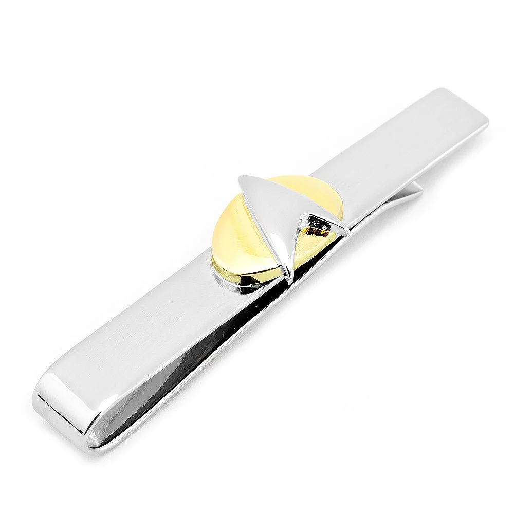 Star Trek Two Tone Delta Shield Tie Bar - Image 3