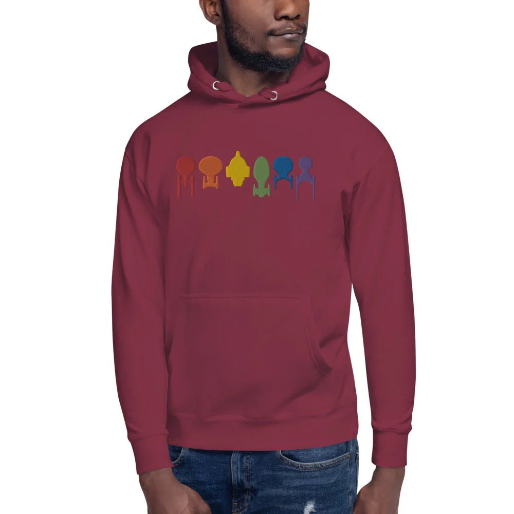 Star Trek U.S.S. Enterprise Embroidered Hoodie - Image 8