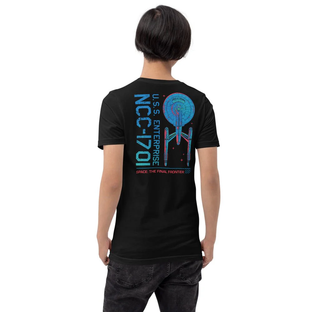 Star Trek U.S.S Enterprise T-Shirt The Final Frontier - Image 7