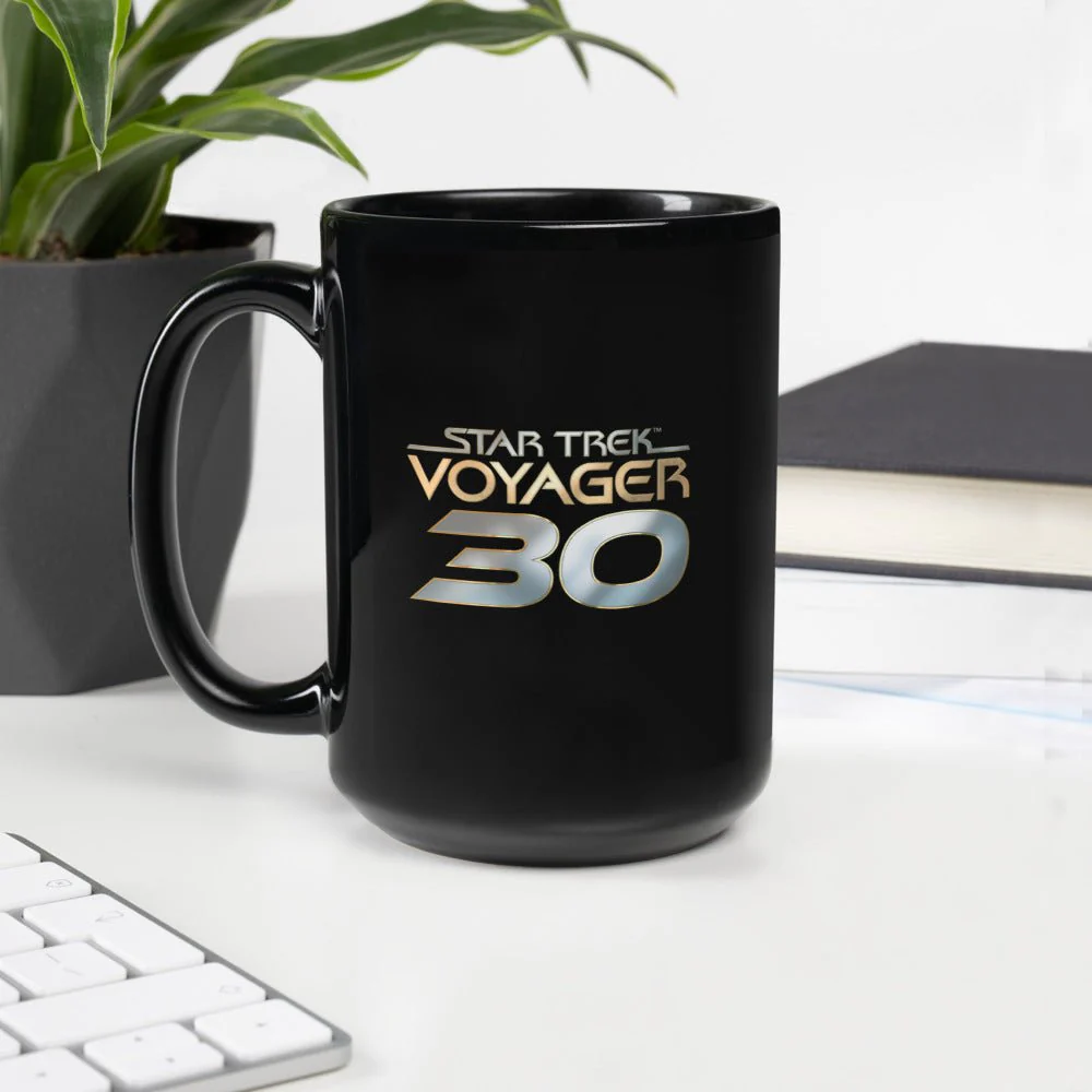 Star Trek: Voyager 30th Anniversary Logo Mug - Image 9