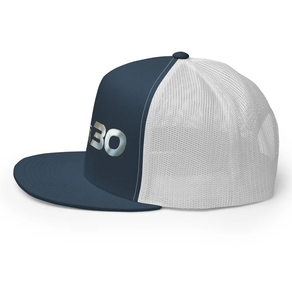 Star Trek: Voyager 30th Anniversary Logo Trucker Hat - Image 3