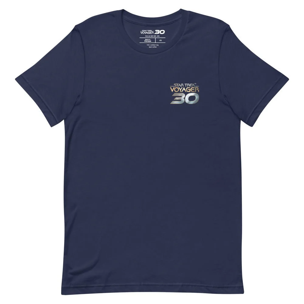 Star Trek: Voyager 30th Anniversary Logo Unisex T-Shirt