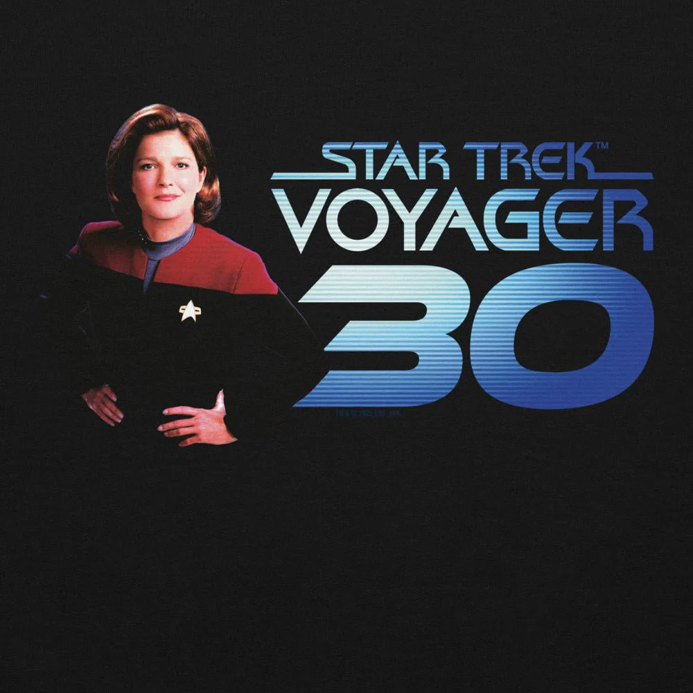 Star Trek: Voyager Captain Janeway 30th Anniversary Hoodie - Image 2