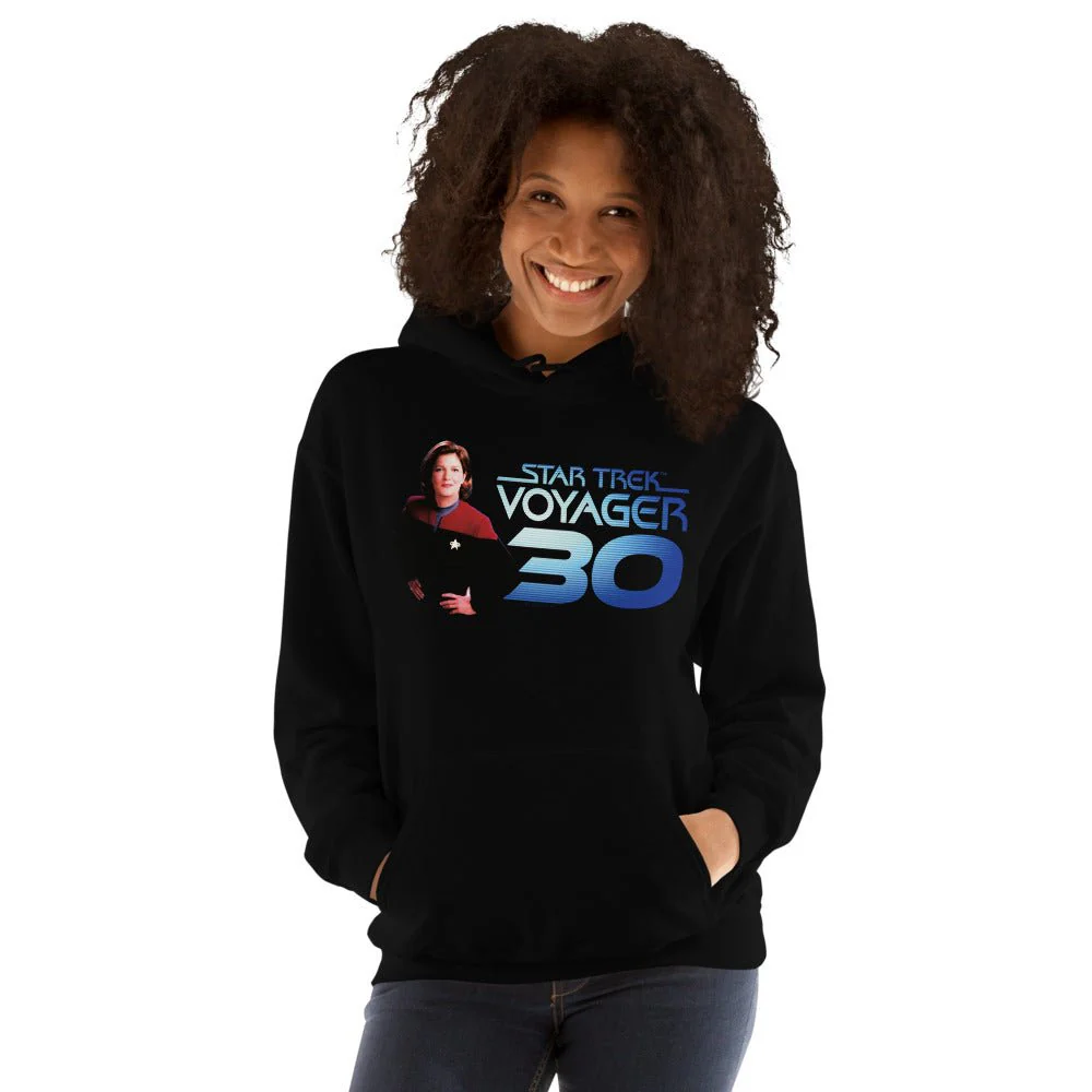 Star Trek: Voyager Captain Janeway 30th Anniversary Hoodie - Image 3