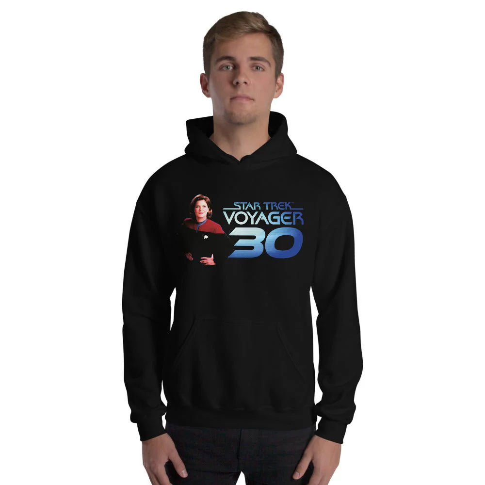 Star Trek: Voyager Captain Janeway 30th Anniversary Hoodie - Image 4