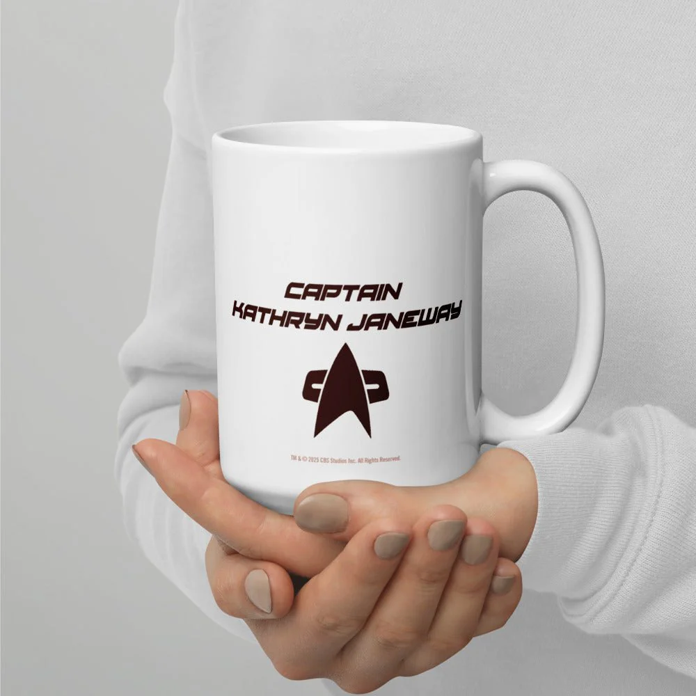 Star Trek: Voyager Janeway Coffee Black Mug - Image 10