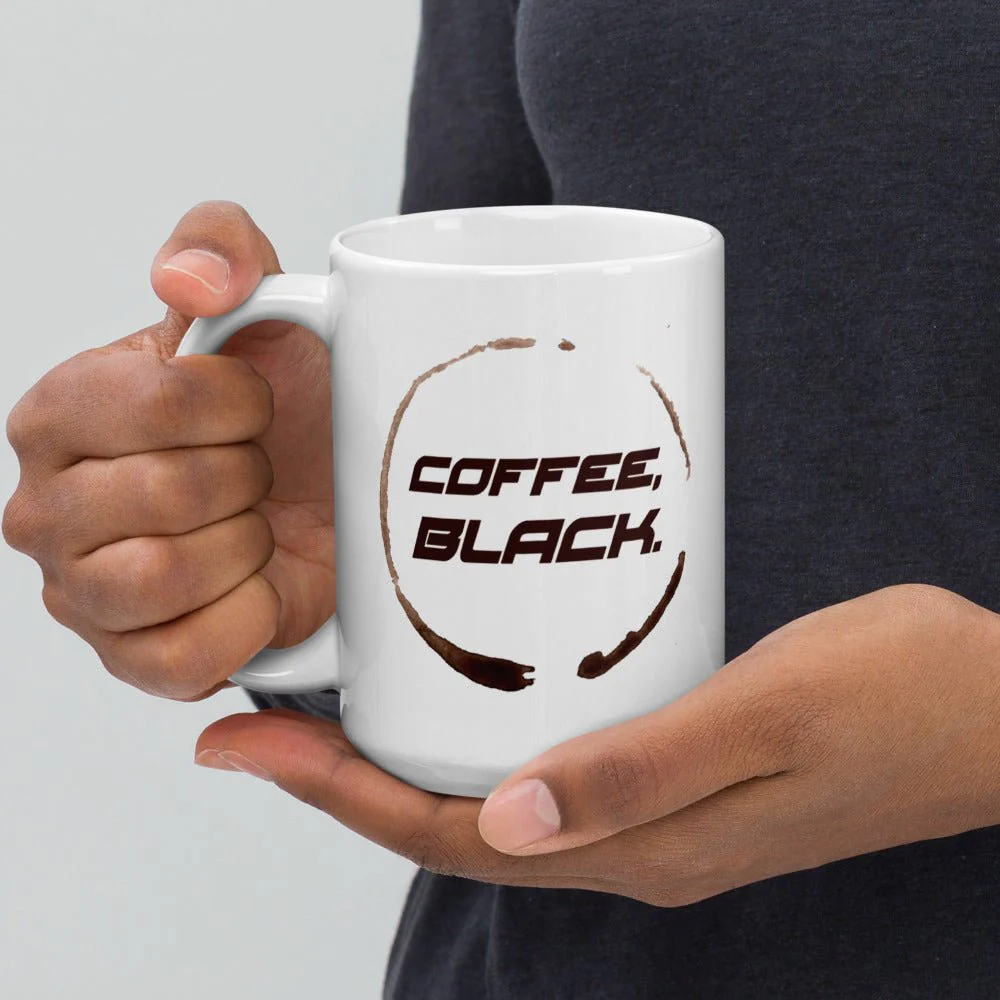 Star Trek: Voyager Janeway Coffee Black Mug - Image 11