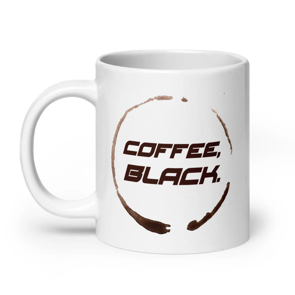 Star Trek: Voyager Janeway Coffee Black Mug - Image 13