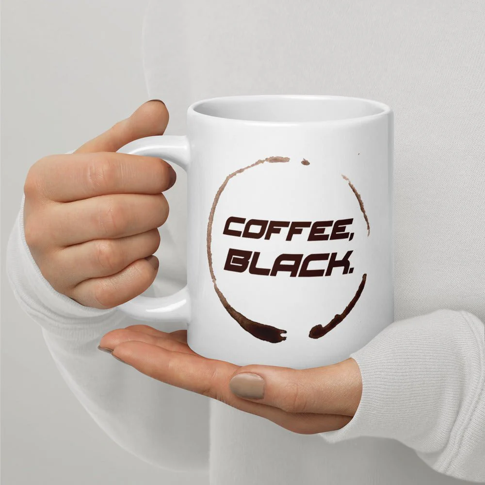 Star Trek: Voyager Janeway Coffee Black Mug - Image 15