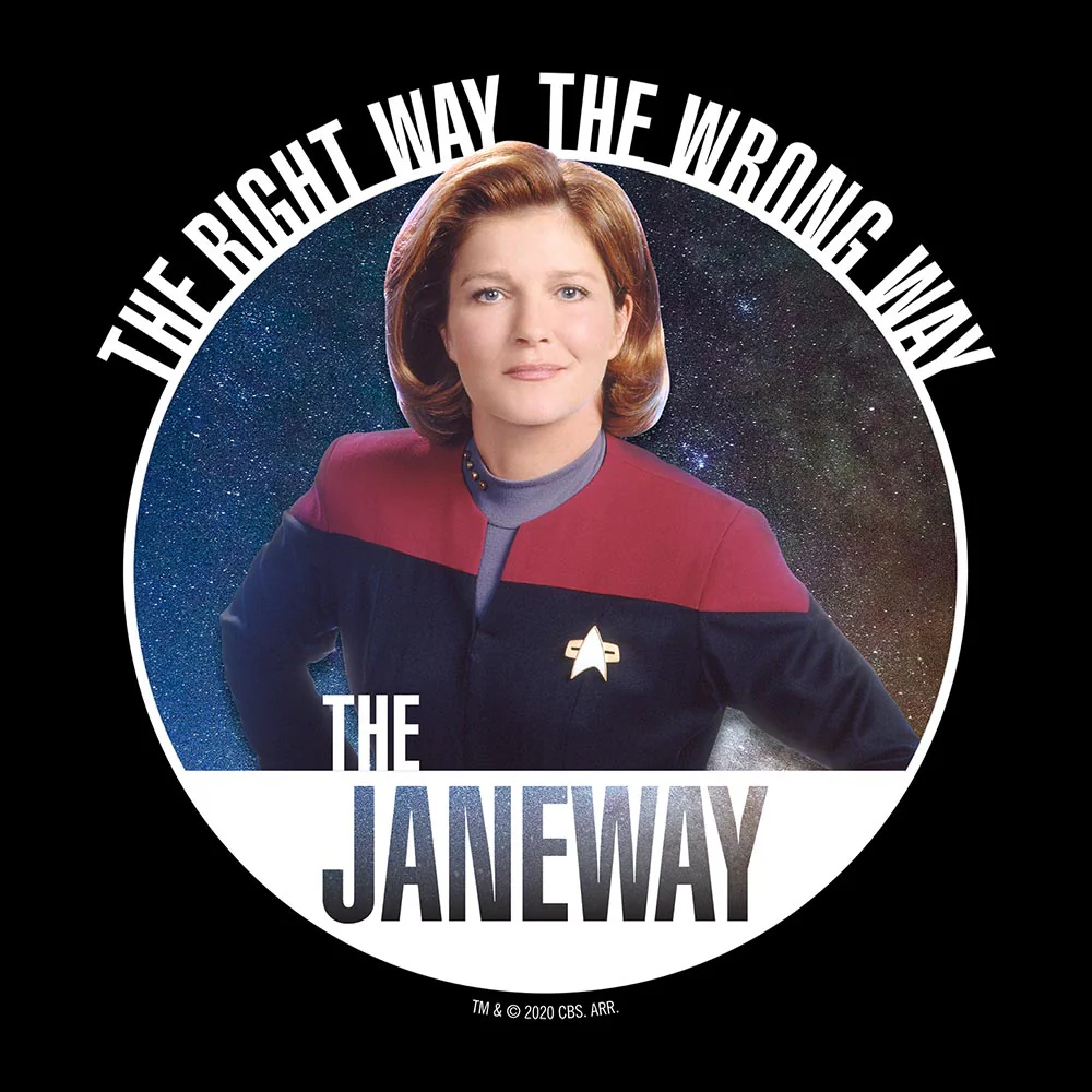Star Trek: Voyager The Janeways Adult Short Sleeve T-Shirt - Image 2