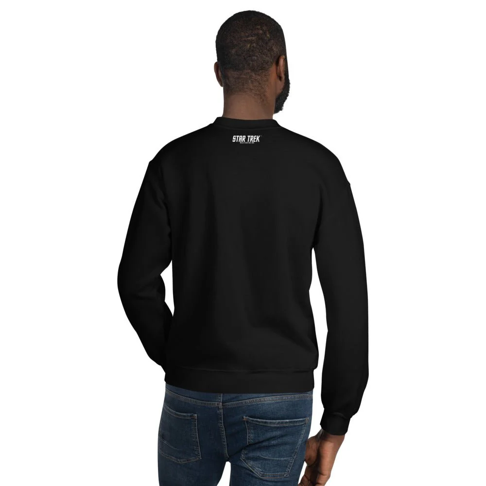Star Trek Vulcan Salute Embroidered Crewneck - Image 6