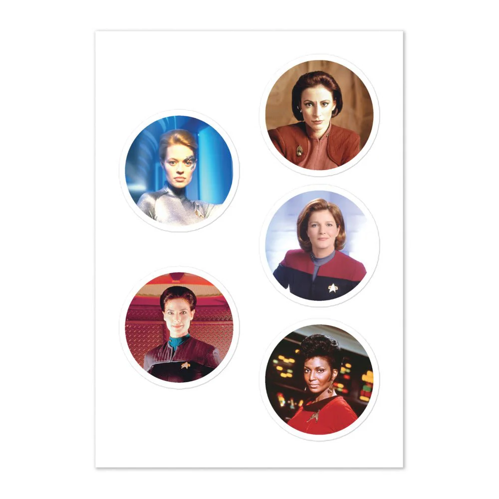 Star Trek Women Of Star Trek Sticker Sheet - Image 2