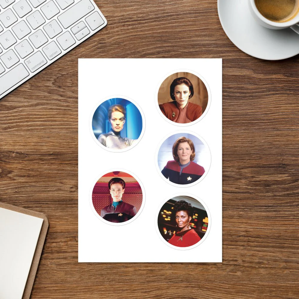 Star Trek Women Of Star Trek Sticker Sheet - Image 3