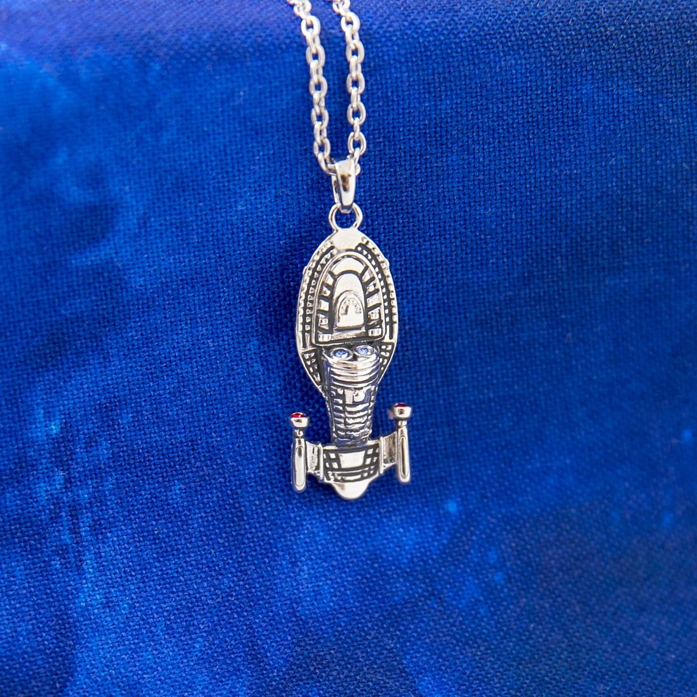 Star Trek x RockLove USS Voyager Starship Necklace - Image 6