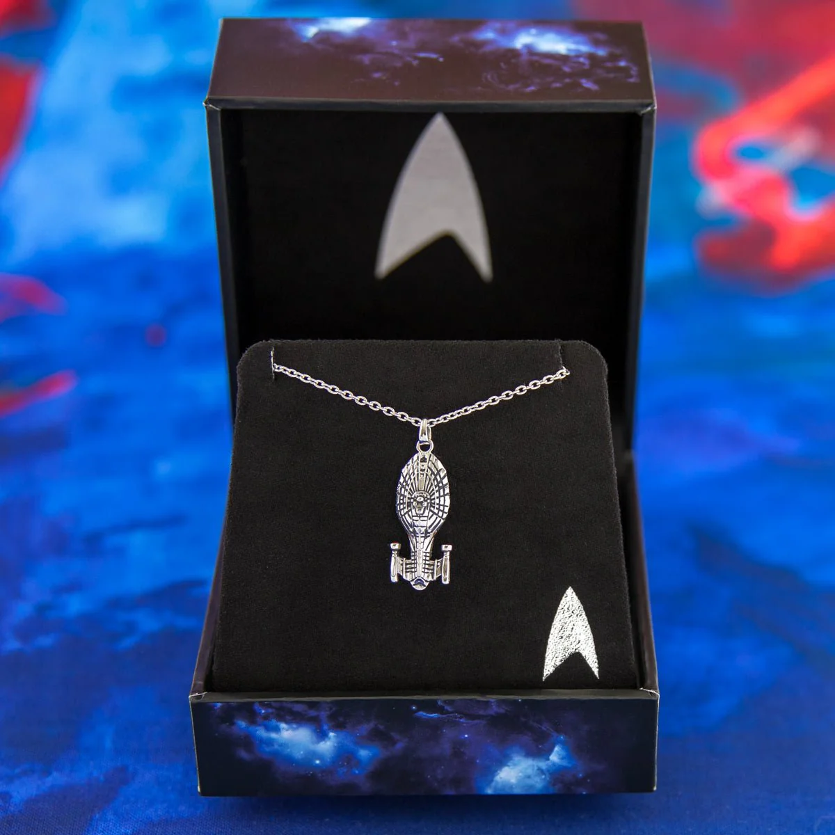 Star Trek x RockLove USS Voyager Starship Necklace - Image 7