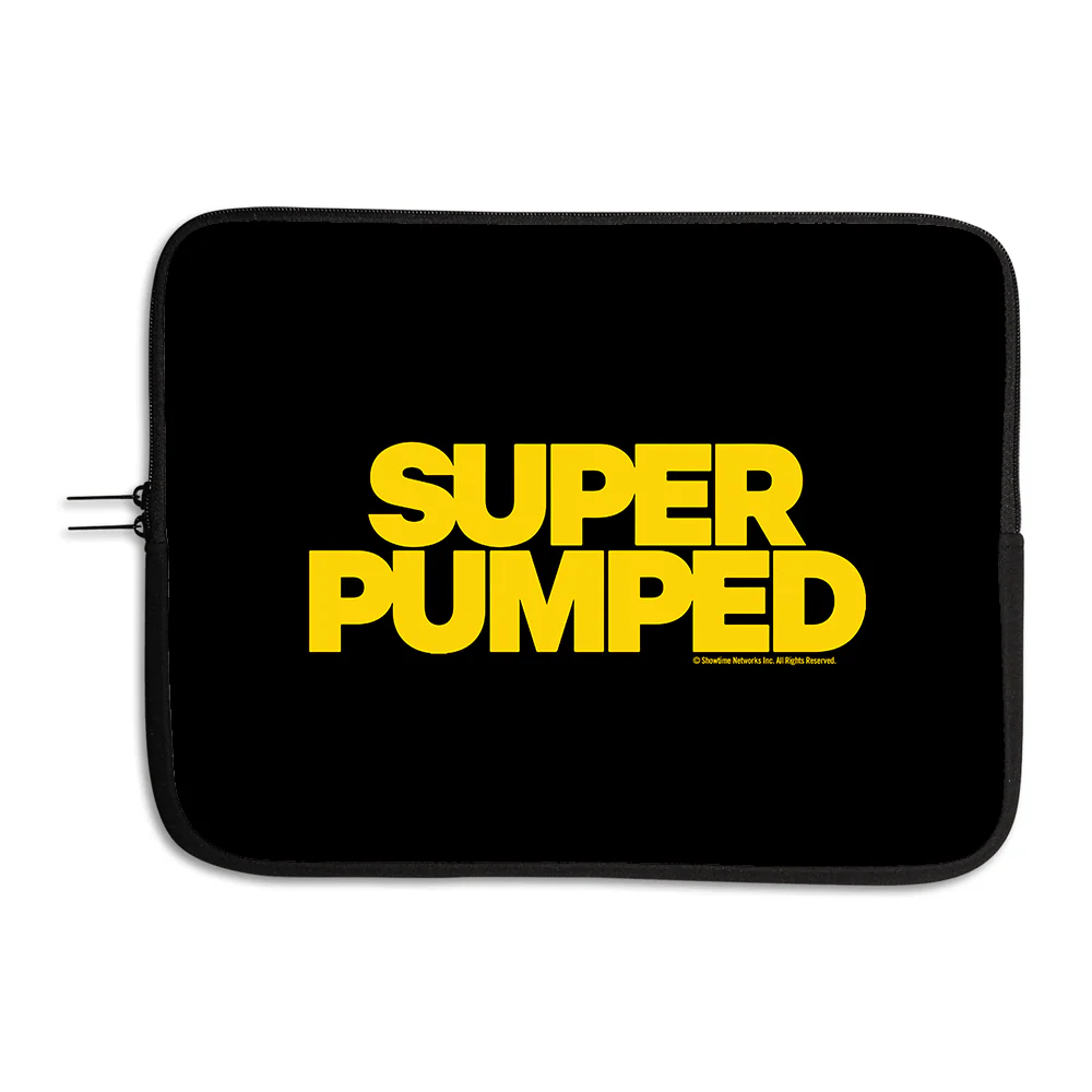 Super Pumped Logo Neoprene Laptop Sleeve