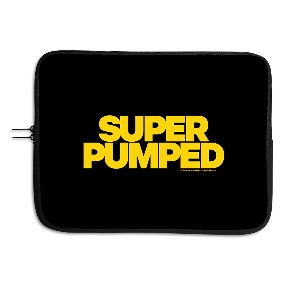 Super Pumped Logo Neoprene Laptop Sleeve - Image 3