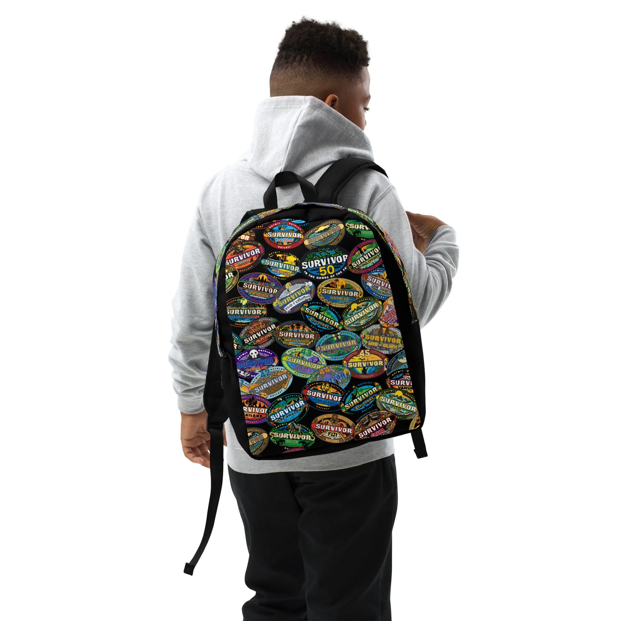 Survivor Backpack 50 Seasons Logos - Image 7