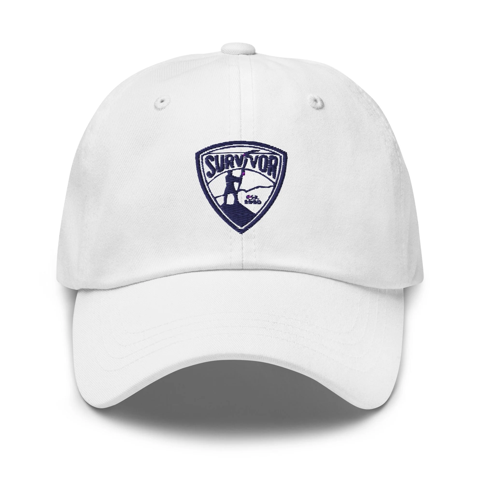 Survivor Badge Dad Hat