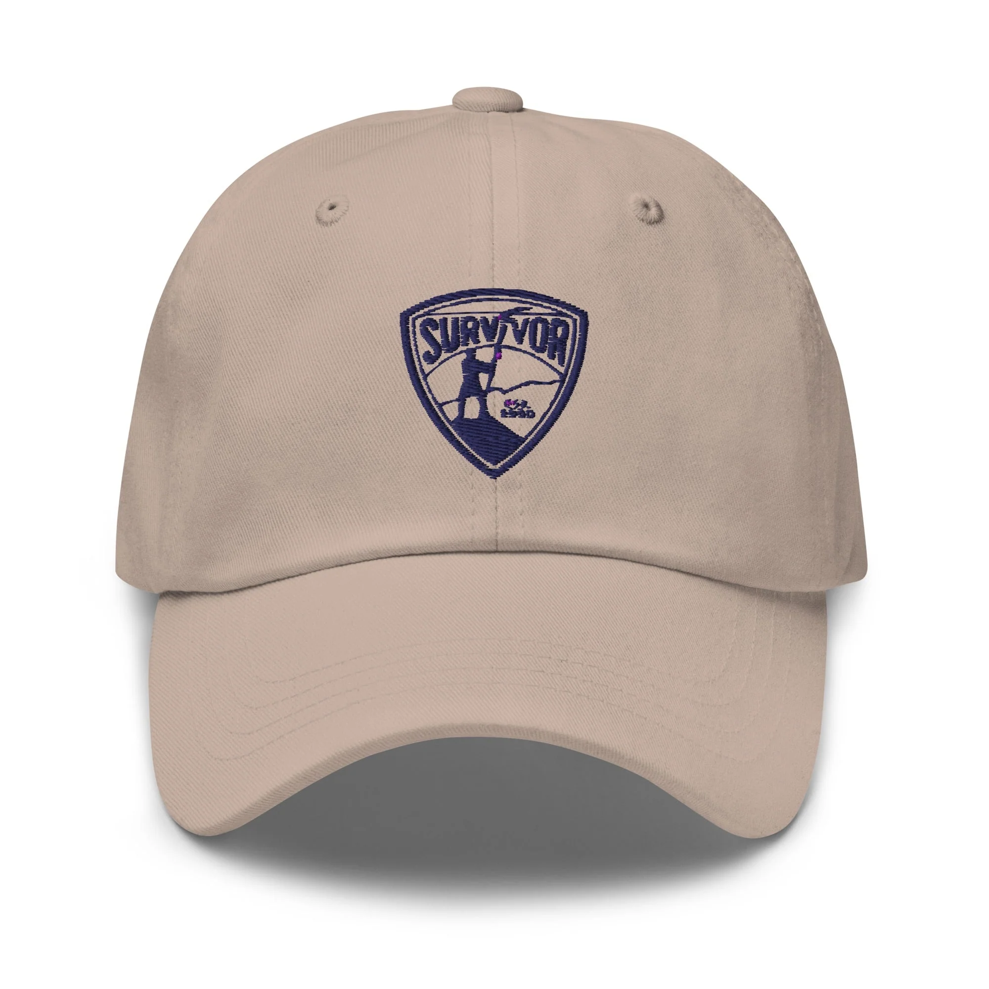 Survivor Badge Dad Hat - Image 5