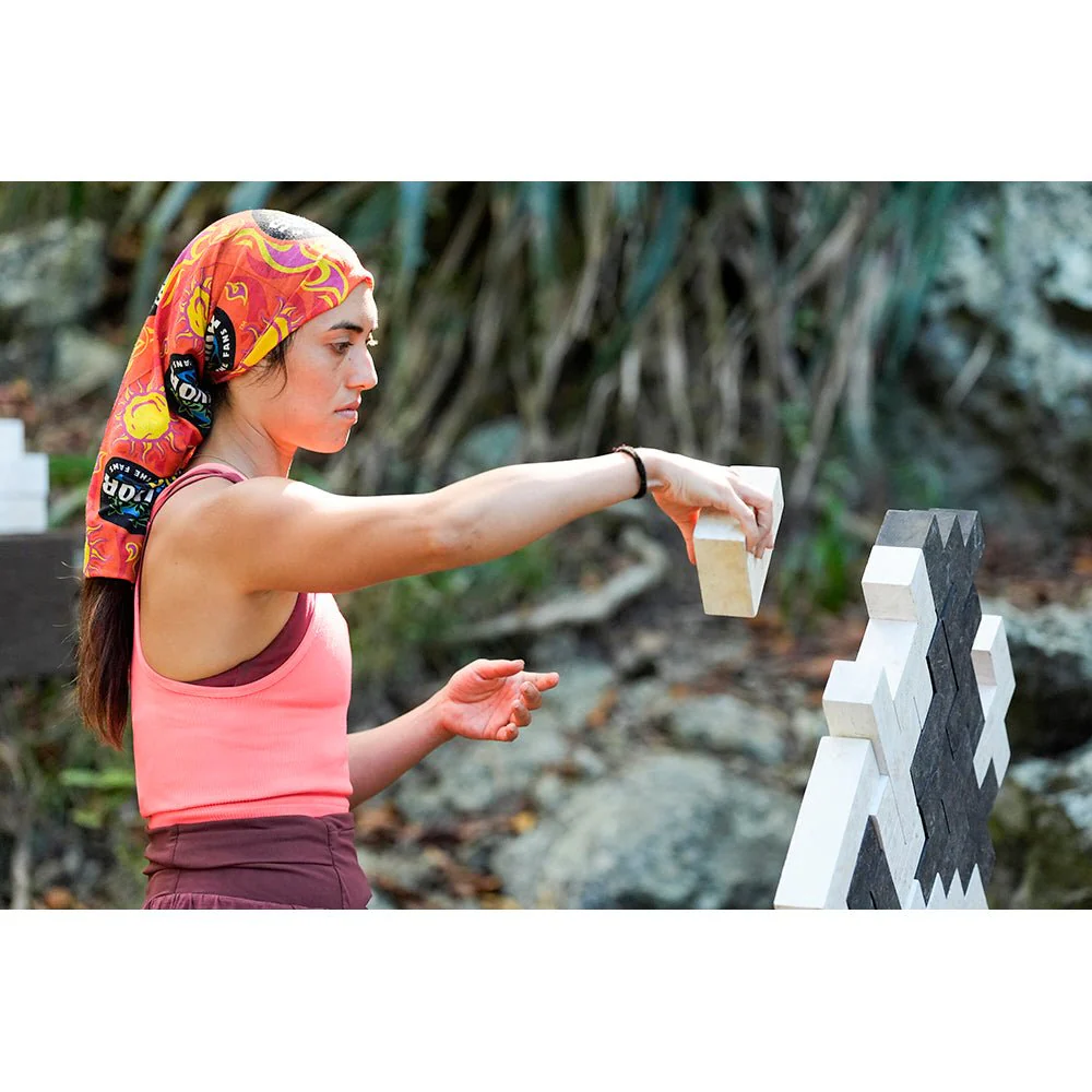 Official Survivor Season 50 Orange Cila Tribe BUFF® Headwear - Image 6