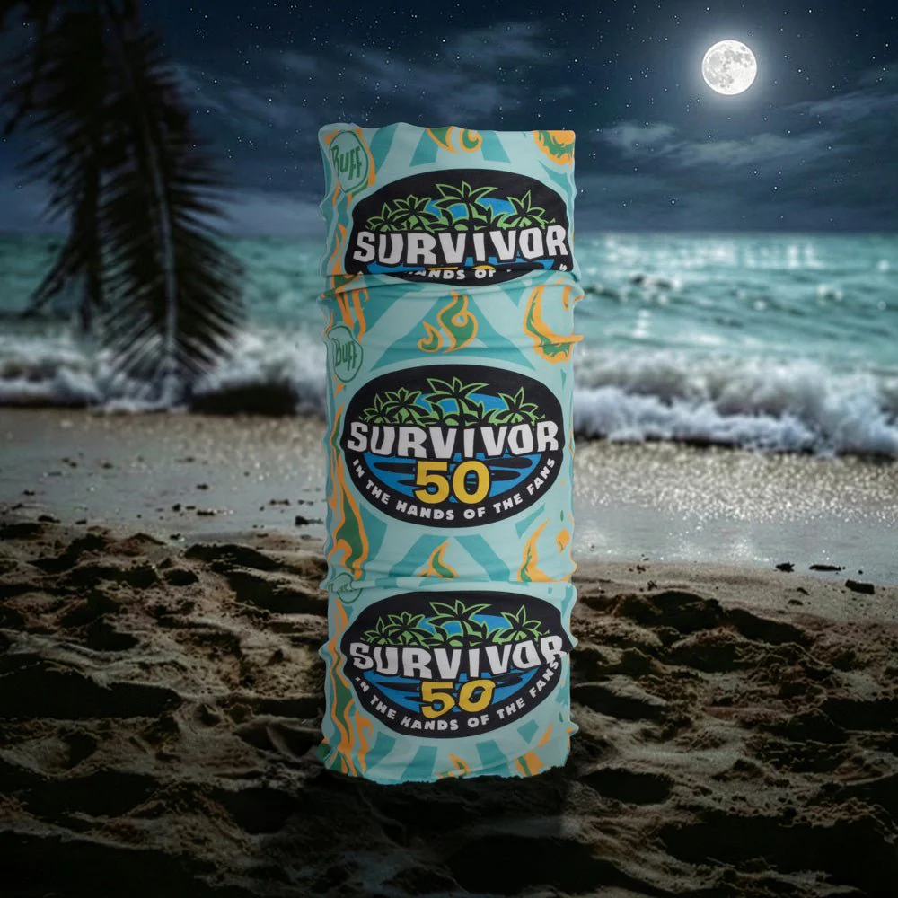 Official Survivor Season 50 Teal Kalo Tribe BUFF® Headwear - Image 2