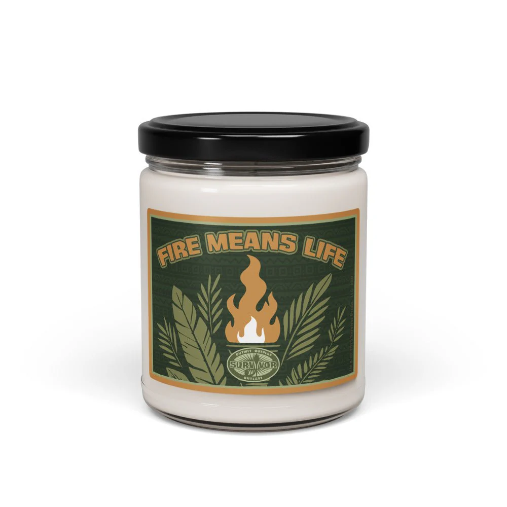 Survivor Candle Fire Means Life
