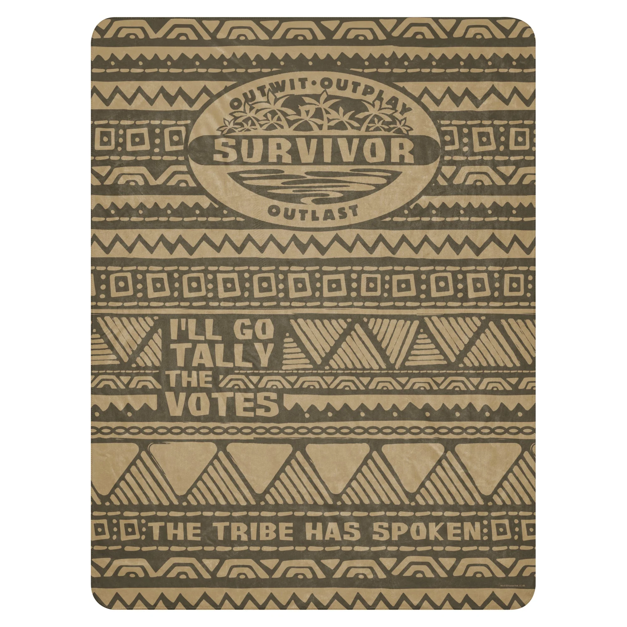 Survivor Castaway Quotes Sherpa Blanket