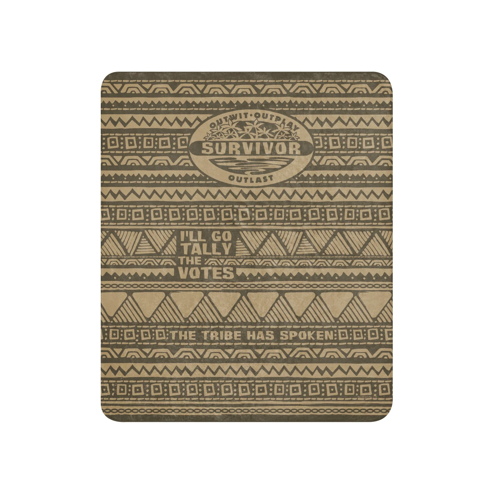 Survivor Castaway Quotes Sherpa Blanket - Image 6