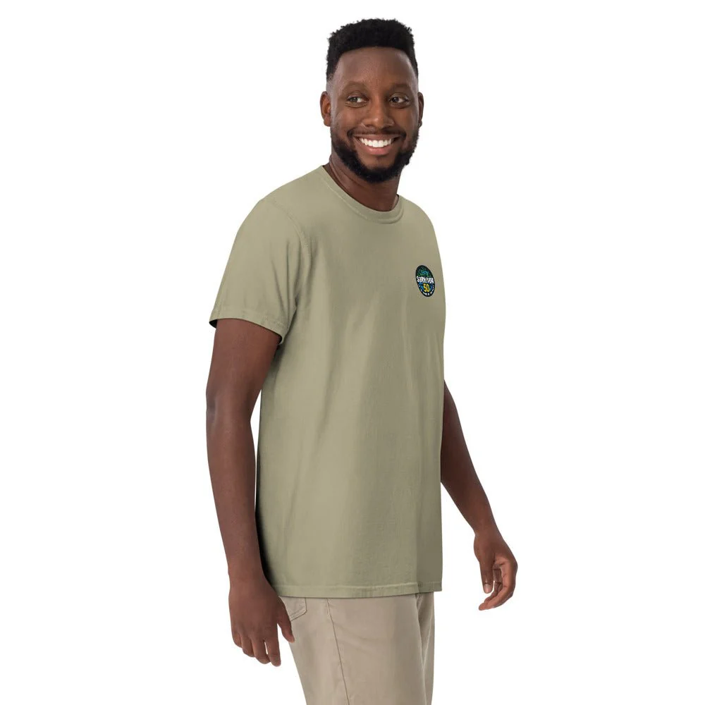 Survivor Comfort Colors T-Shirt 50 Seasons Logo - Image 9