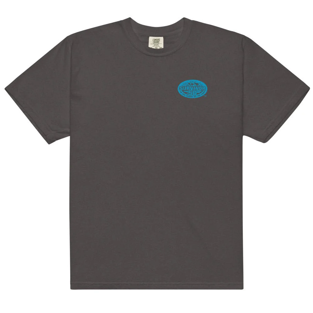 Survivor T-Shirt "Earn The Merge" Comfort Colors - Image 2