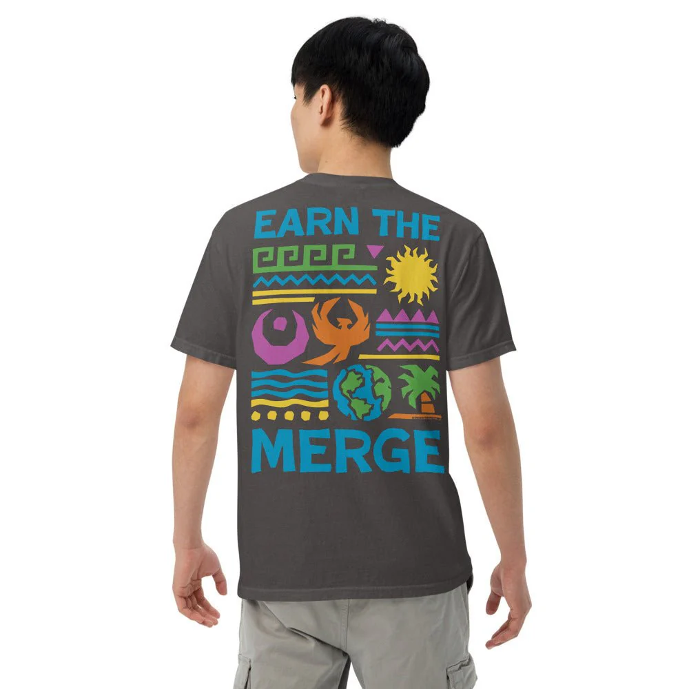 Survivor T-Shirt "Earn The Merge" Comfort Colors - Image 3