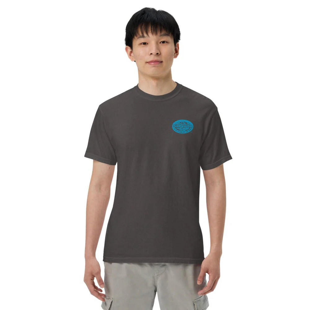 Survivor T-Shirt "Earn The Merge" Comfort Colors - Image 4