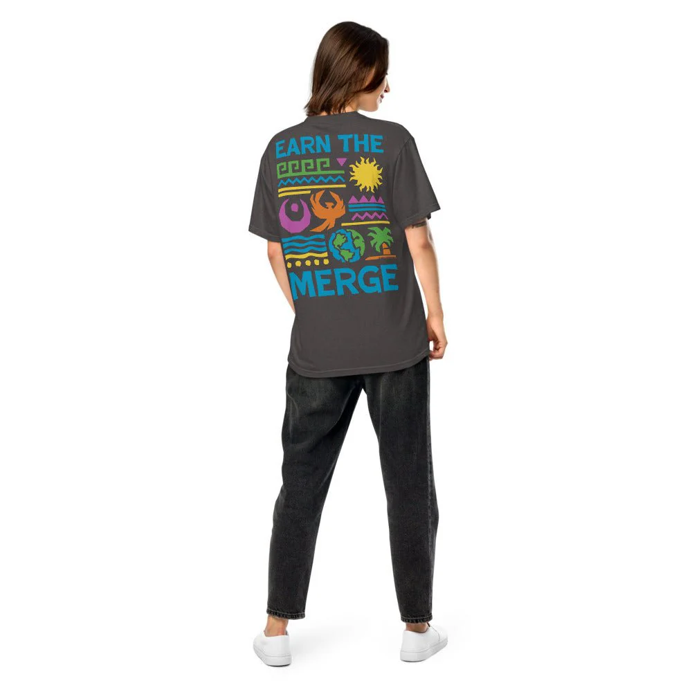Survivor T-Shirt "Earn The Merge" Comfort Colors - Image 5