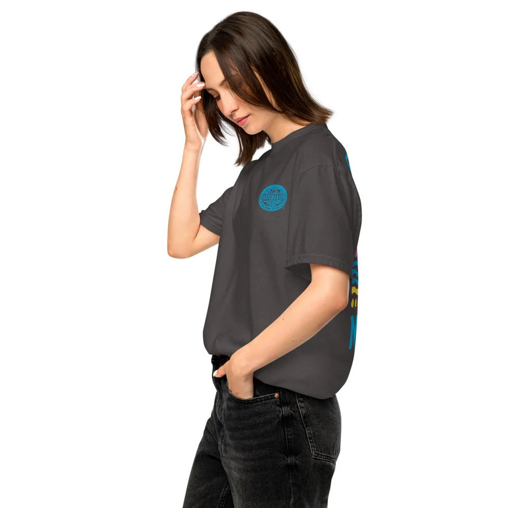 Survivor T-Shirt "Earn The Merge" Comfort Colors - Image 6