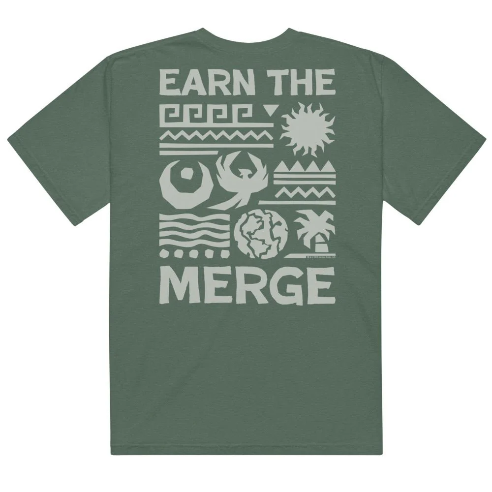 Survivor T-Shirt "Earn The Merge" Comfort Colors