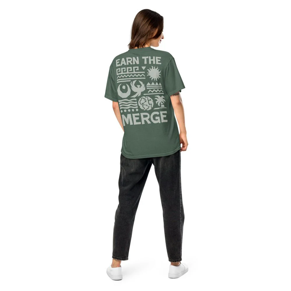 Survivor T-Shirt "Earn The Merge" Comfort Colors - Image 3