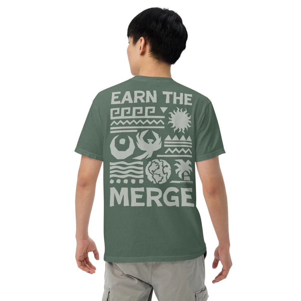 Survivor T-Shirt "Earn The Merge" Comfort Colors - Image 5