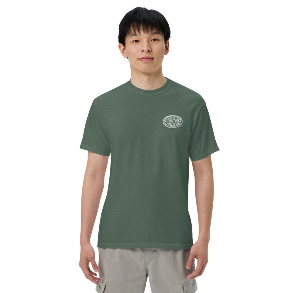 Survivor T-Shirt "Earn The Merge" Comfort Colors - Image 6