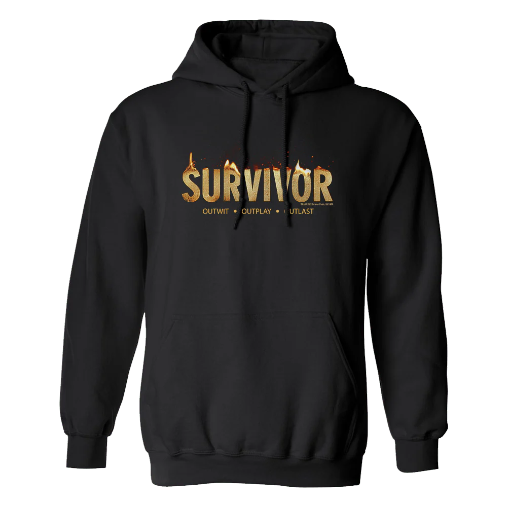 Survivor Flame Logo Hooded Sweatshirt