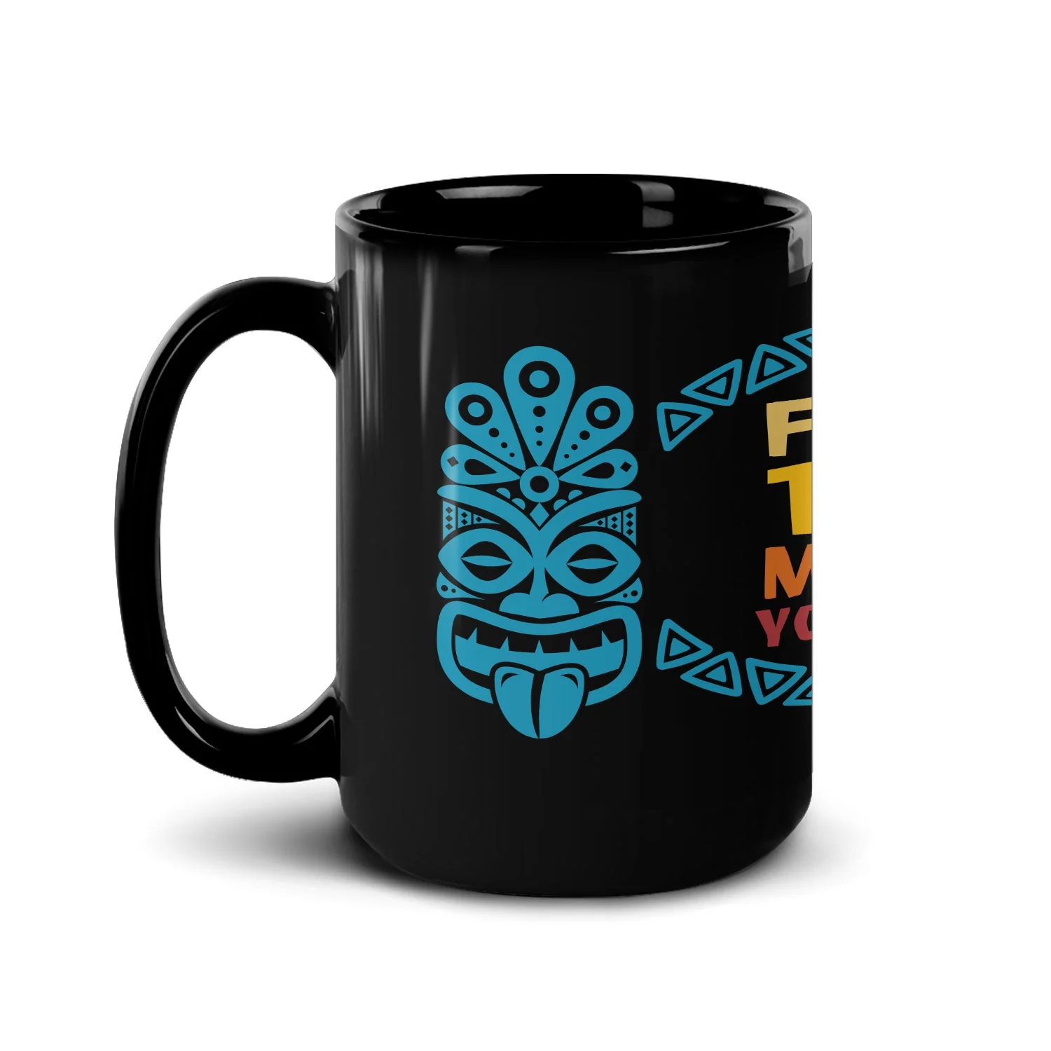 Survivor Future Tribe Member Personalized Black Mug - Image 2