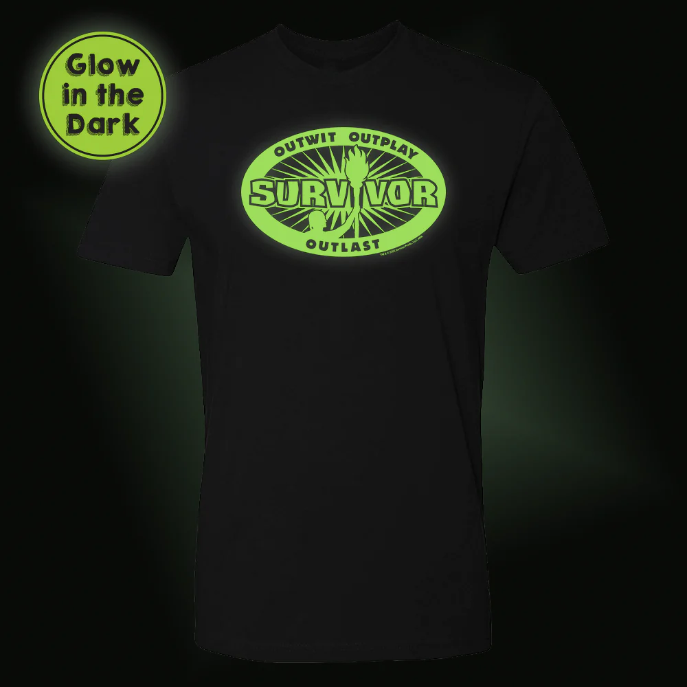 Survivor Glow In The Dark Unisex Adult T-Shirt - Image 2